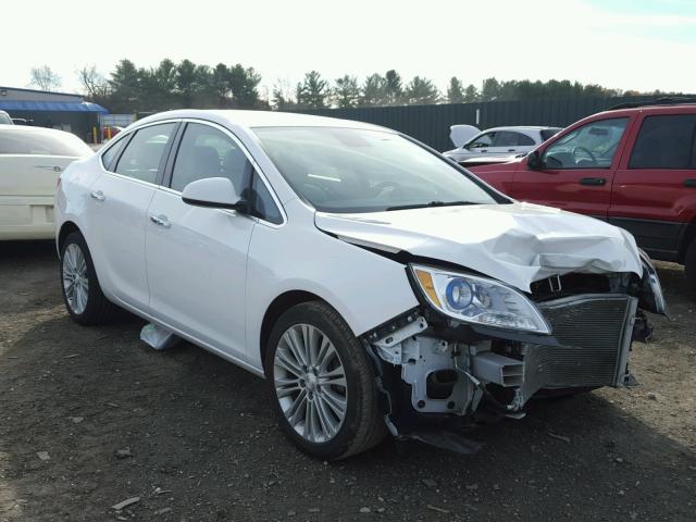 1G4PP5SK7E4145585 - 2014 BUICK VERANO WHITE photo 1