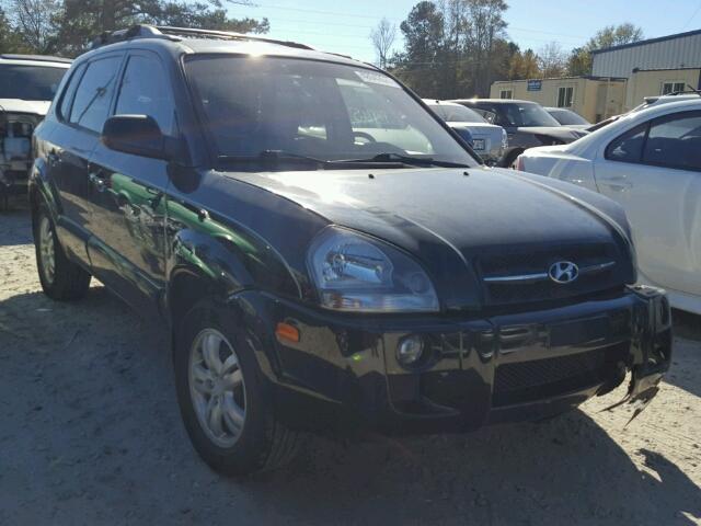 KM8JN12D06U448702 - 2006 HYUNDAI TUCSON GLS BLACK photo 1