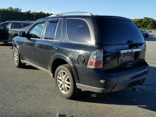 5S3ET13S682802255 - 2008 SAAB 9-7X 4.2I BLACK photo 3