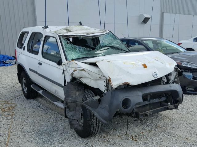 5N1DD28T54C607396 - 2004 NISSAN XTERRA XE WHITE photo 1