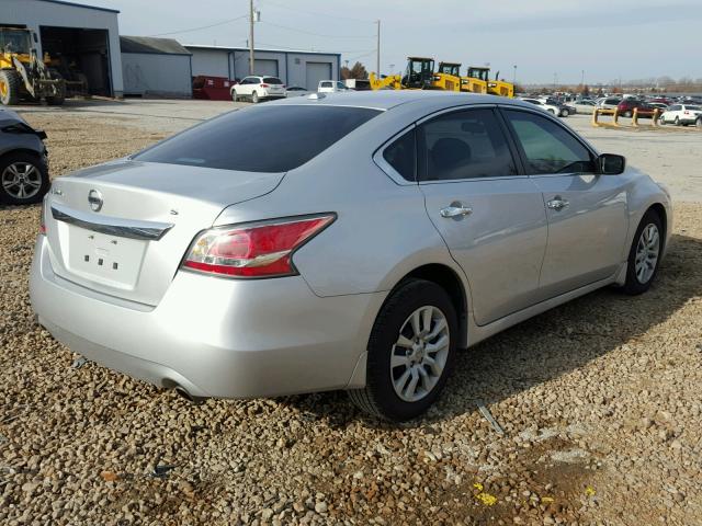 1N4AL3AP4FC167001 - 2015 NISSAN ALTIMA 2.5 SILVER photo 4