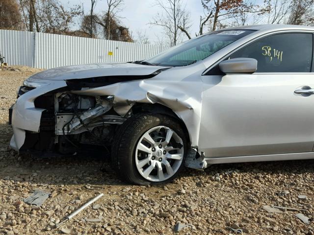 1N4AL3AP4FC167001 - 2015 NISSAN ALTIMA 2.5 SILVER photo 9