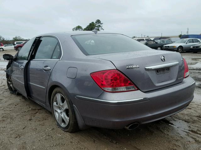 JH4KB16535C005581 - 2005 ACURA RL GRAY photo 3