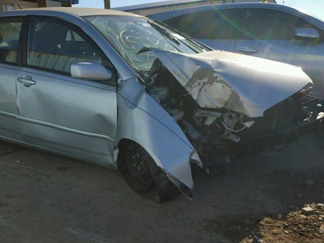 2T1BR32E07C789629 - 2007 TOYOTA COROLLA CE SILVER photo 9