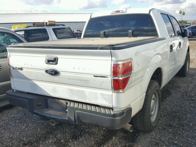 1FTFW1EF6DKE71981 - 2013 FORD F150 SUPER WHITE photo 4