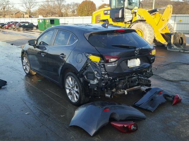JM1BM1M33F1242565 - 2015 MAZDA 3 GRAND TO CHARCOAL photo 3