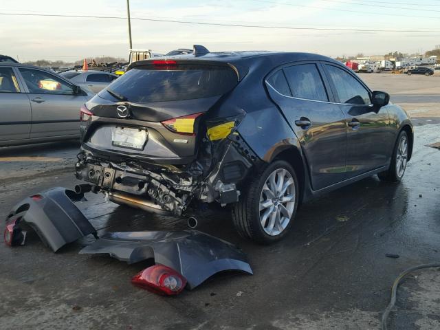 JM1BM1M33F1242565 - 2015 MAZDA 3 GRAND TO CHARCOAL photo 4