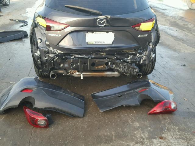 JM1BM1M33F1242565 - 2015 MAZDA 3 GRAND TO CHARCOAL photo 9