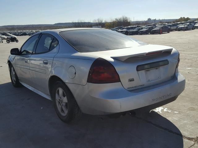 2G2WS522951289587 - 2005 PONTIAC GRAND PRIX 银色 照片 3