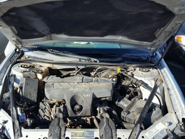 2G2WS522951289587 - 2005 PONTIAC GRAND PRIX 银色 照片 7