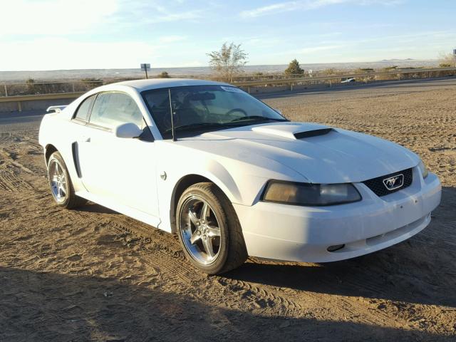 1FAFP42X14F152644 - 2004 FORD MUSTANG GT WHITE photo 1