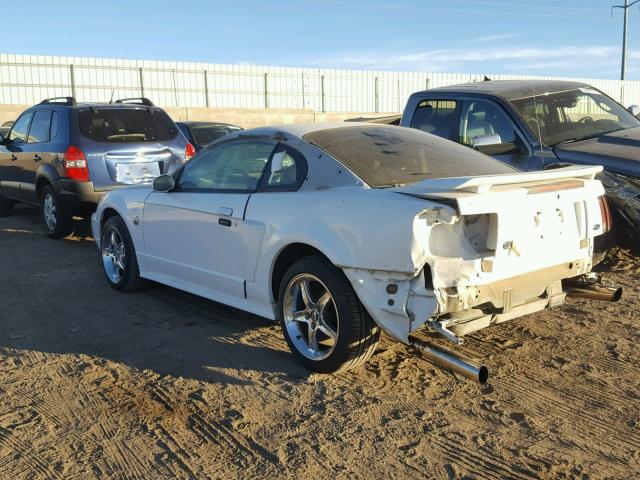 1FAFP42X14F152644 - 2004 FORD MUSTANG GT WHITE photo 3