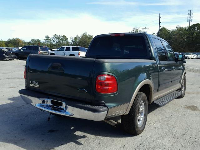 1FTRW07691KC42937 - 2001 FORD F150 SUPER GREEN photo 4