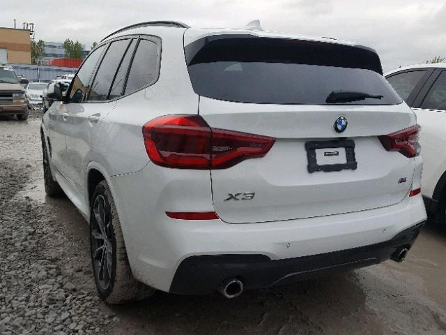 5UXTR9C59JLD72033 - 2018 BMW X3 XDRIVEM WHITE photo 3