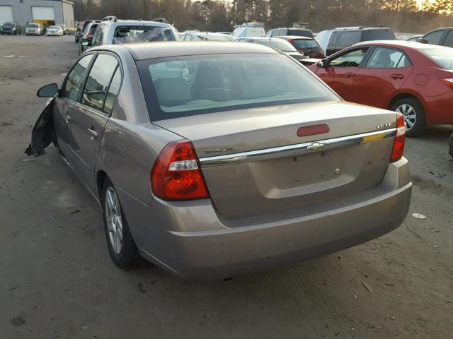 1G1ZT58N17F277042 - 2007 CHEVROLET MALIBU LT TAN photo 3