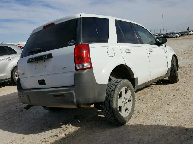 5GZCZ53464S849279 - 2004 SATURN VUE WHITE photo 4