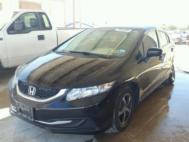 19XFB2F74FE022491 - 2015 HONDA CIVIC SE BLACK photo 2