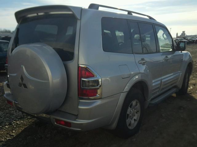 JA4MW51R92J015212 - 2002 MITSUBISHI MONTERO LI SILVER photo 4