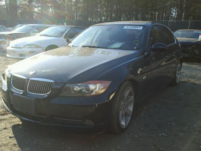 WBAVB33536KS31221 - 2006 BMW 330 I BLACK photo 2