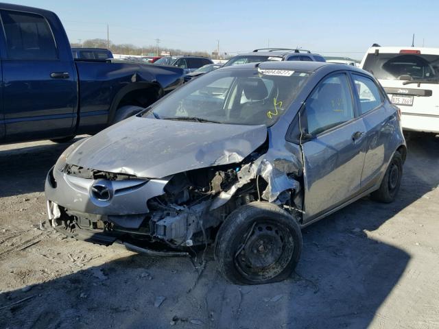 JM1DE1KY0E0171852 - 2014 MAZDA MAZDA2 SPO 银色 照片 2