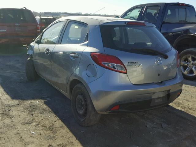 JM1DE1KY0E0171852 - 2014 MAZDA MAZDA2 SPO 银色 照片 3