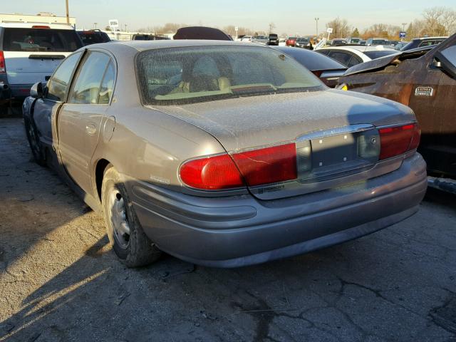 1G4HR54K91U133735 - 2001 BUICK LESABRE LI BEIGE photo 3