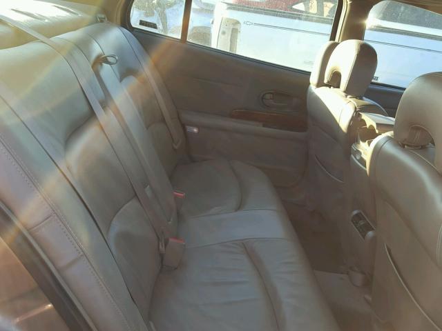 1G4HR54K91U133735 - 2001 BUICK LESABRE LI BEIGE photo 6