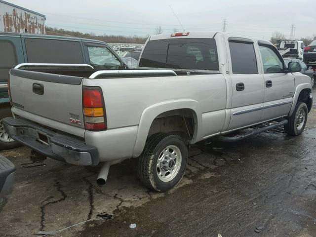 1GTHK23144F172239 - 2004 GMC SIERRA K25 SILVER photo 4