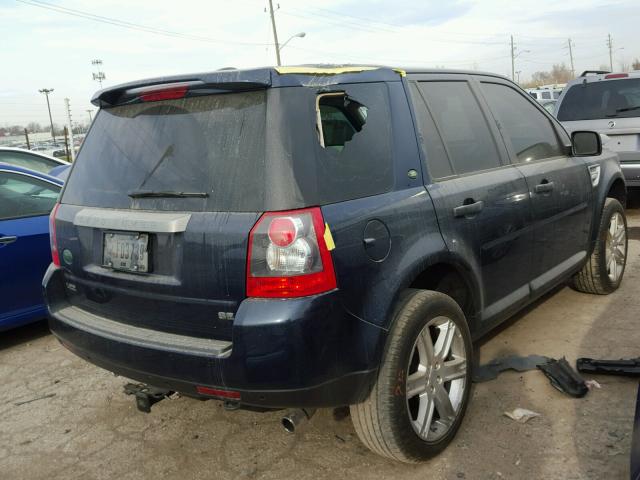 SALFS24N98H037611 - 2008 LAND ROVER LR2 SE TEC BLUE photo 4