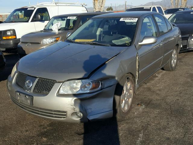 3N1CB51D16L574451 - 2006 NISSAN SENTRA 1.8 GRAY photo 2