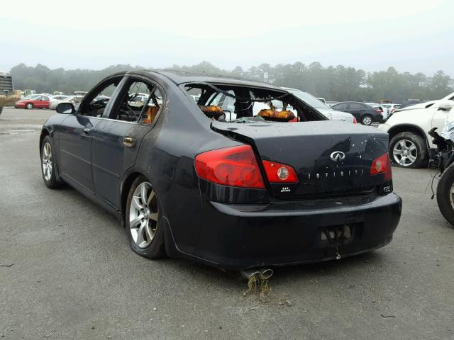 JNKCV51E16M519872 - 2006 INFINITI G35 BLACK photo 3