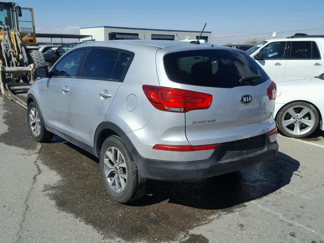 KNDPB3AC7G7808902 - 2016 KIA SPORTAGE L SILVER photo 3