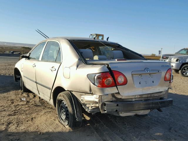 1NXBR32E68Z952963 - 2008 TOYOTA COROLLA CE TAN photo 3