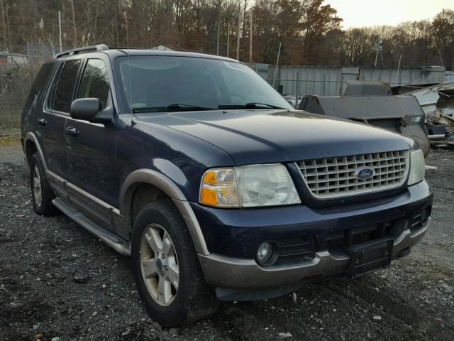 1FMDU74W73UC20273 - 2003 FORD EXPLORER E BLUE photo 1