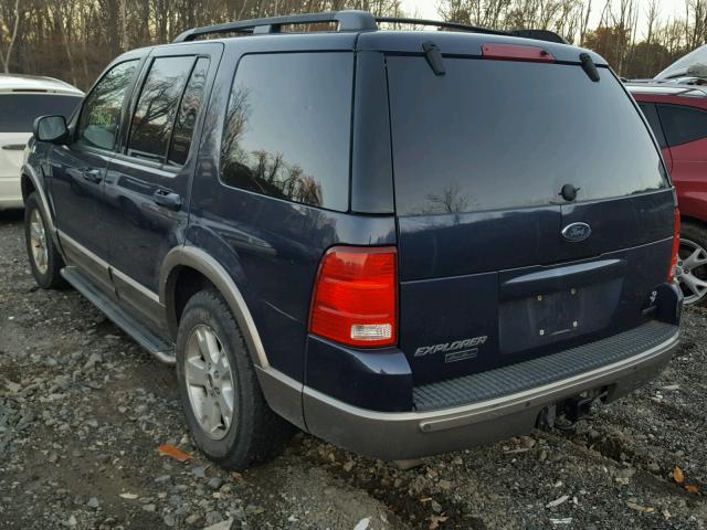 1FMDU74W73UC20273 - 2003 FORD EXPLORER E BLUE photo 3