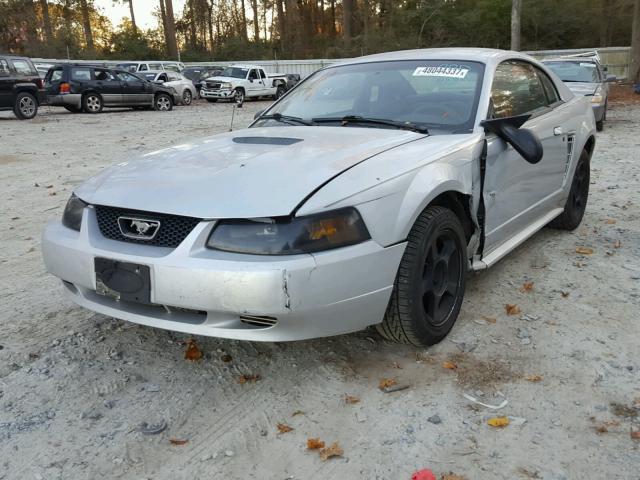 1FAFP404XYF111038 - 2000 FORD MUSTANG SILVER photo 2