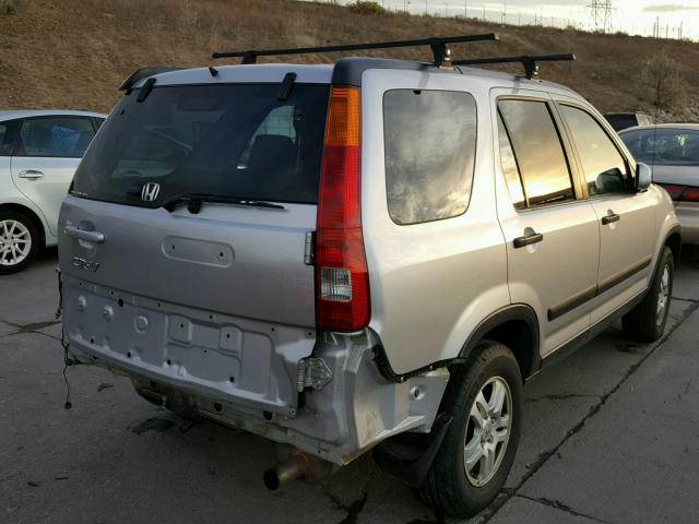 JHLRD77843C009144 - 2003 HONDA CR-V EX GRAY photo 4