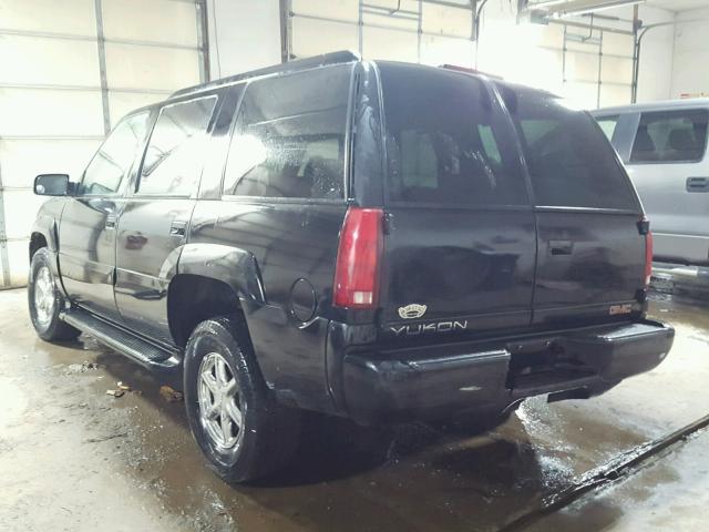 1GKEK63R5YR170332 - 2000 GMC DENALI BLACK photo 3