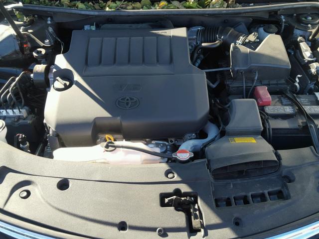 4T1BK1EB3GU215535 - 2016 TOYOTA AVALON XLE BLACK photo 7