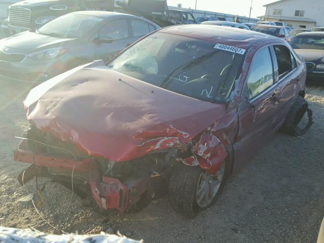 3FAHP0JA2CR412775 - 2012 FORD FUSION SEL RED photo 2