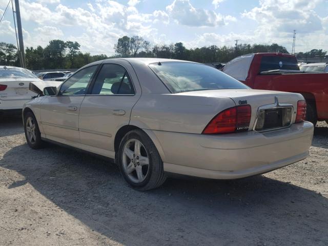 1LNHM87A3YY859077 - 2000 LINCOLN LS GOLD photo 3