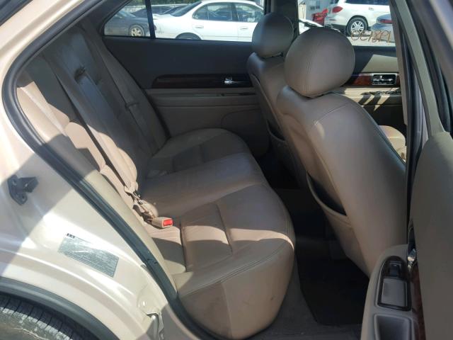 1LNHM87A3YY859077 - 2000 LINCOLN LS GOLD photo 6