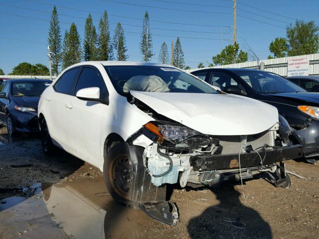 5YFBURHE1HP665203 - 2017 TOYOTA COROLLA L WHITE photo 1