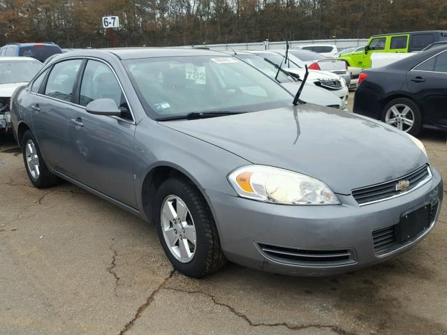 2G1WT55K989147243 - 2008 CHEVROLET IMPALA LT GRAY photo 1