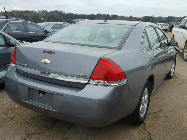 2G1WT55K989147243 - 2008 CHEVROLET IMPALA LT GRAY photo 4