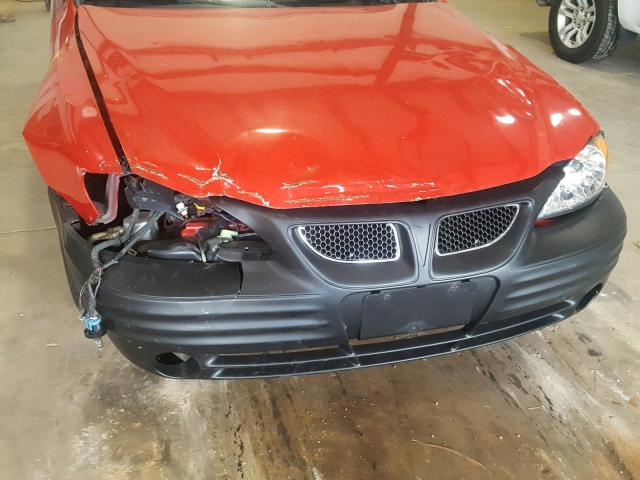 1G2NF12FX2C113357 - 2002 PONTIAC GRAND AM S Qırmızı foto 9