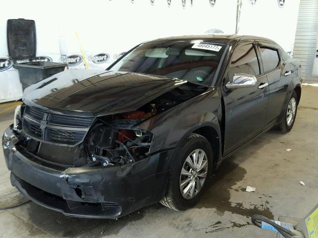 1B3CC4FB7AN125233 - 2010 DODGE AVENGER SX BLACK photo 2