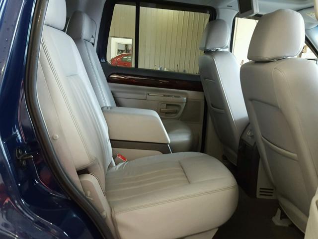 5LMEU68H85ZJ17117 - 2005 LINCOLN AVIATOR 蓝色 照片 6