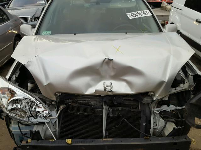 2T1KR32E64C292869 - 2004 TOYOTA COROLLA MA SILVER photo 7