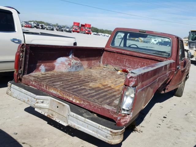 1FTEF25Y4MNA71497 - 1991 FORD F250 BROWN photo 4